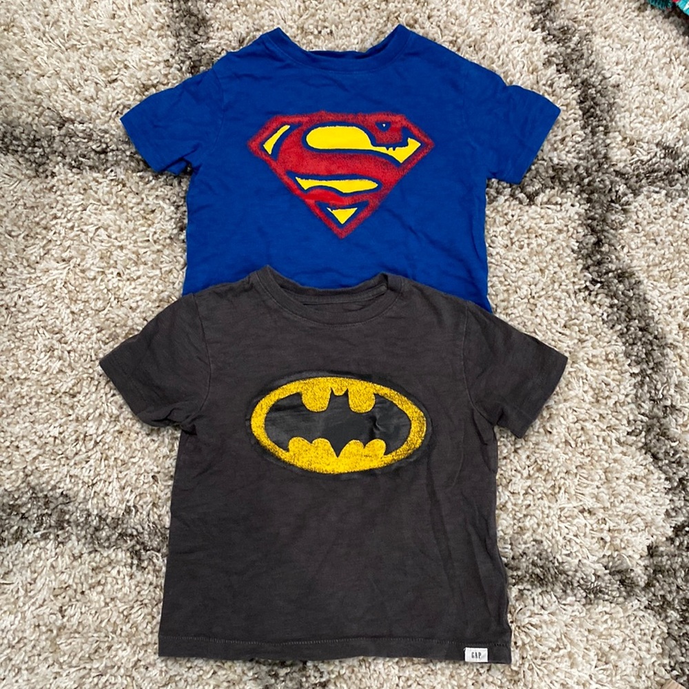 Gap DC Superhero Shirts